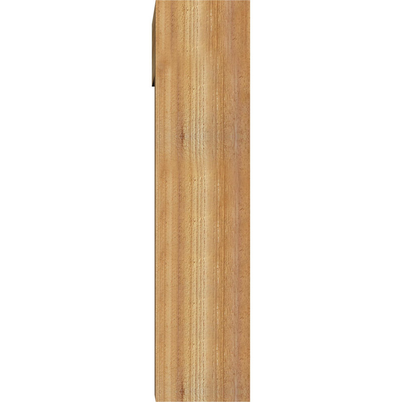 Support Funston Block avec support décalé, 34 x 22, Cèdre rouge occidental de l 8 po (scié brut)