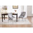 Vintage Style Upholstered Wrapped Legs Velvet Dining Chair With Backrest And Armrest, With Solid Wood Frame, For Dining Room/Living Room-844447184-844447212