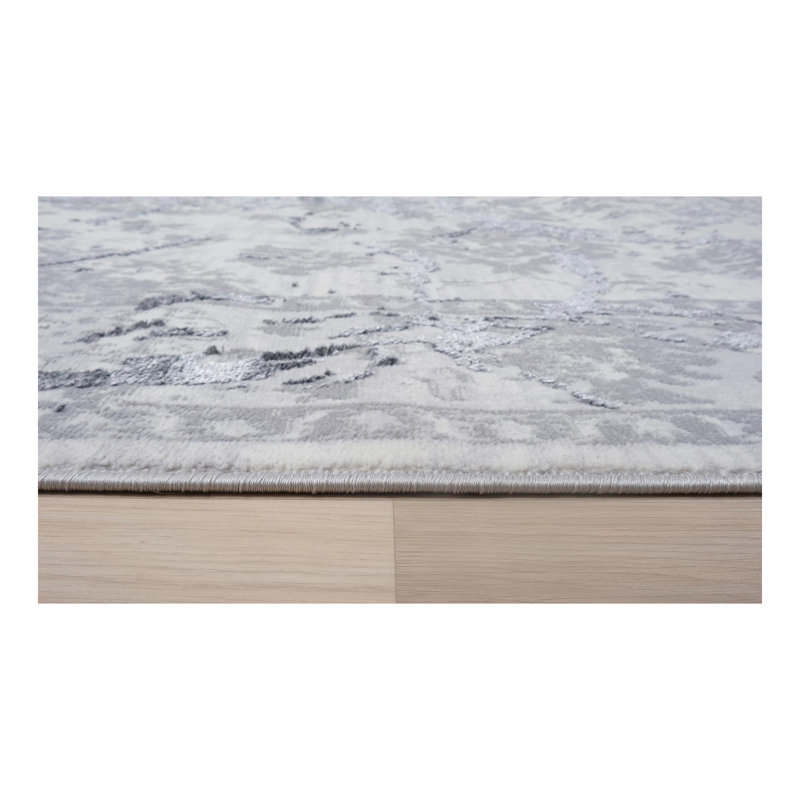 Conception abstraite de cercles de tapis Penina, Rectangulaire 2 pi x 3 pi