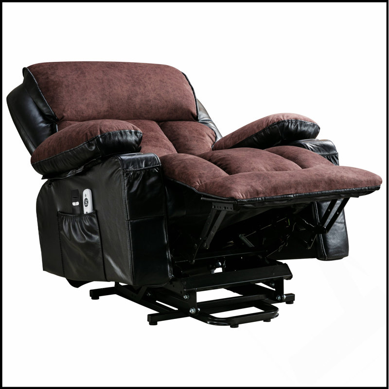 Fauteuil de massage électrique Power Lift pour personnes âgées, avec chauffage, vibration et port USB