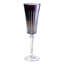 Colored Champagne Flute Glasses - Purple Toasting  Flute Glass - Set of 6 -  7 oz -Made in Europe-2115110777