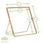 Nicola Spring - Standing Metal Picture Photo Frame-79053110-79053112-113780133
