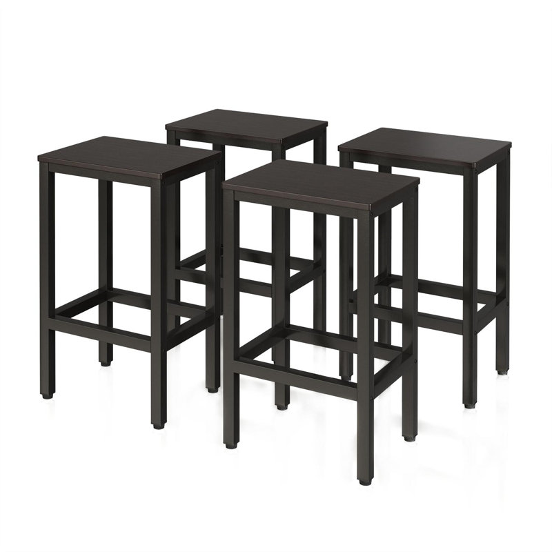 Tabouret de comptoir 25,6 po, Espresso, 4