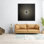 «White Gold Burst», reproduction d'art sur toile