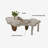 Eco-friendly Wood and Marble Coffee Table Set