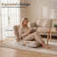 Chaise de plancher pliante avec dossier, chaises de jeu vidéo confortables-1320359724