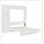 Grand lit escamotable mural avec tablettes, garde-robe et lumières DEL, blanc-513291368-513291371