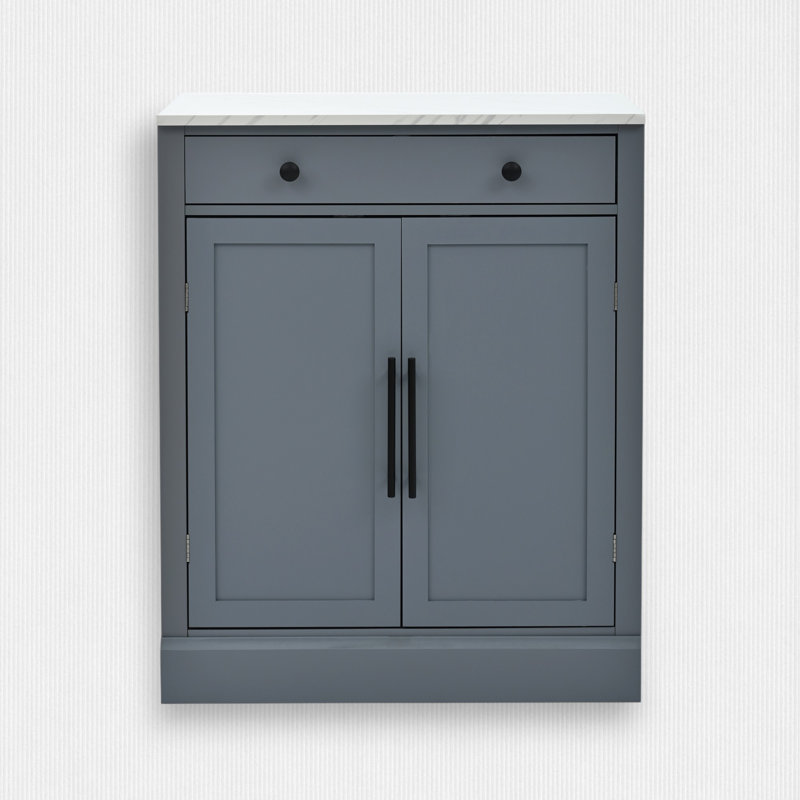 Buffet 28,7 po, Gris