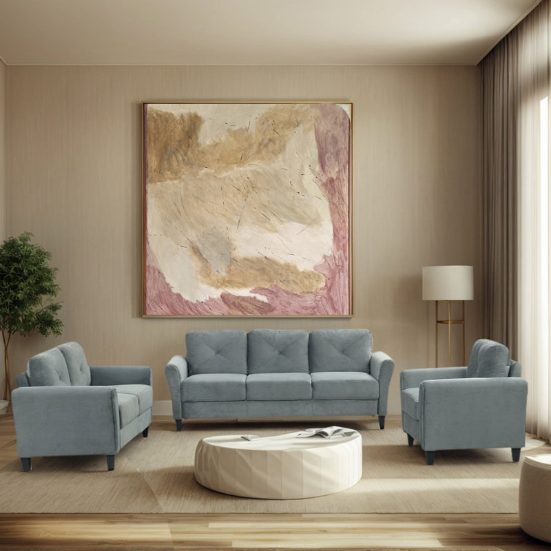 Couch Comfortable Sectional Couches Set 1+2+3