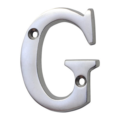 2'' H Brass House Letter