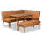 Hilley 6 - Person Four Leg Dining Set-549236638-549236639-644426648