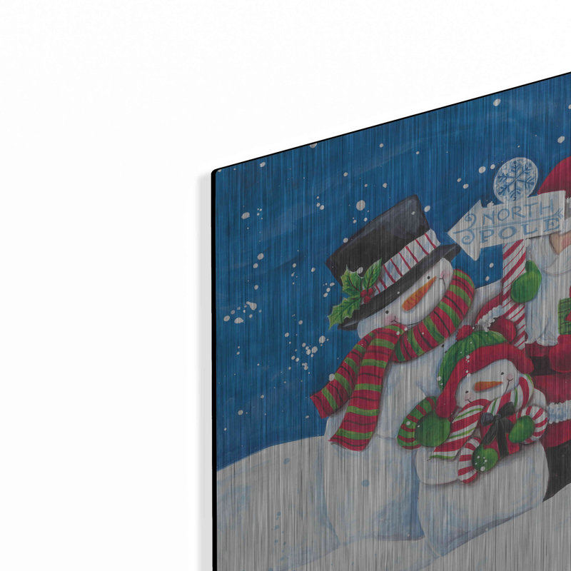 «North Pole Friends» par Diane Kater, H 12 po x l 16 po
