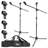 Adjustable Universal Microphone Tripod Stands Audio Rack
