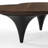 Modern Irregular Walnut Coffee Table