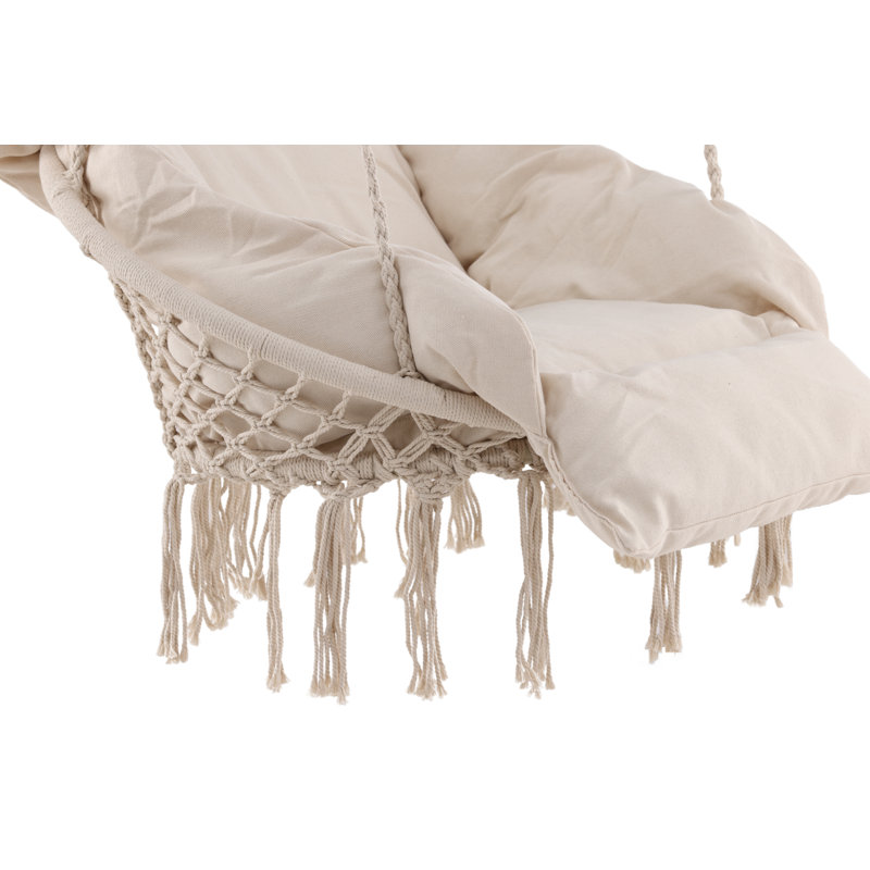McConnelsville Hanging Chair, White