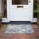Machine Washable Indoor/Outdoor Xhevrie Pewter Rug