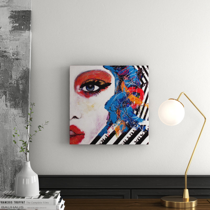 Lana Greben - Wrapped Canvas Painting, 45cm H x 45cm W x 3.81cm D