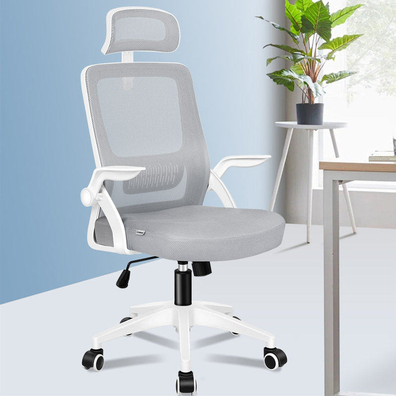 Mesh Desk Chair, Dark Grey, Dark Grey