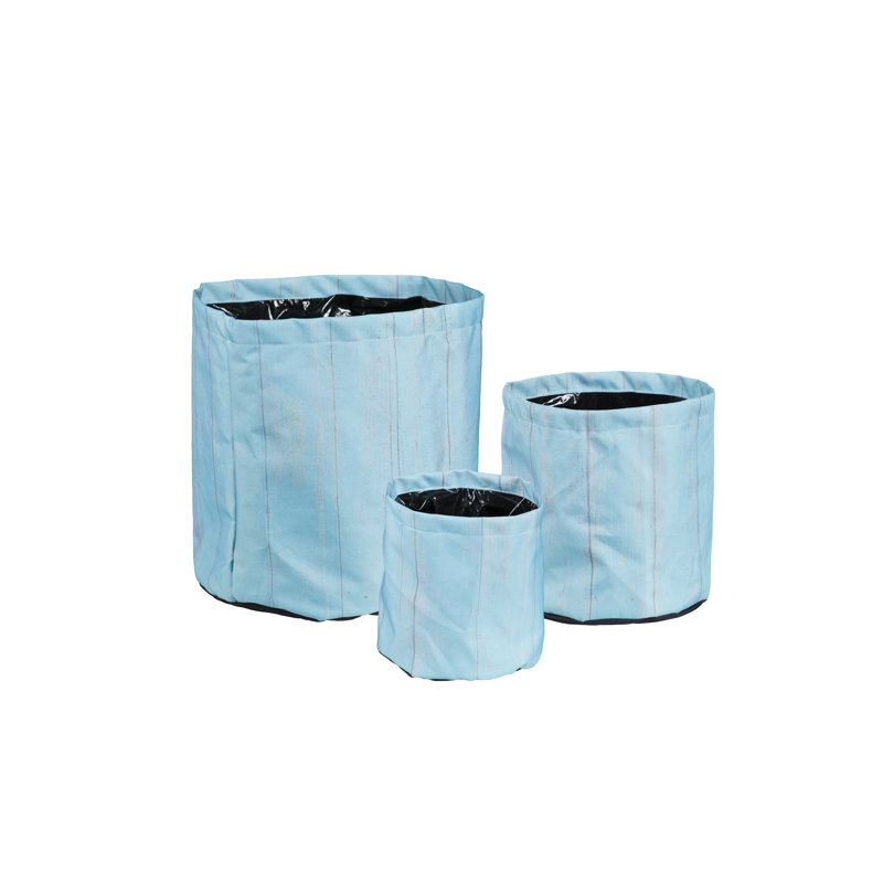 Ensemble de cache-pots en plastique 3 pièces Delore