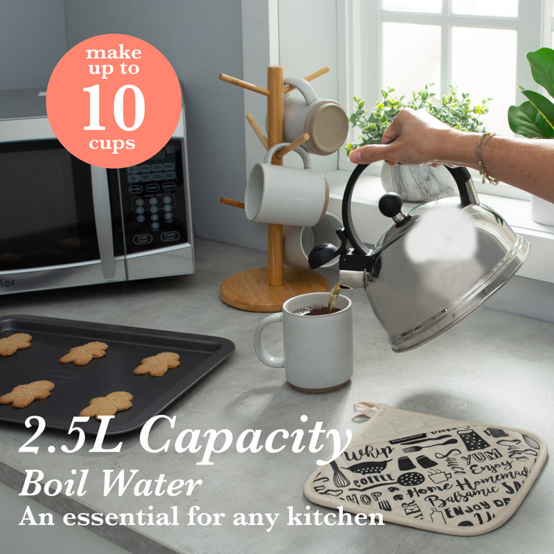 Détails de la cuisine 2,6 pte Bouilloire pour cuisinière en acier inoxydable