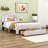 Deyonta Queen Size Upholstered Platform Bed with A Big Drawer-384728761