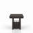 Deep Coffee Counter Height Dining Table(Only Table)