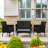 Julus Shena 4 Person Patio Outdoor Seating Group with Cushions-1551116333-1594045969