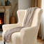 Housse extensible pour fauteuil à oreilles - Facile à nettoyer et durable - Collection Comfort-100816979