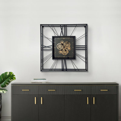Sandiacre Metal Wall Clock
