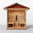Outdoor FAR Infrared Sauna in Hemlock