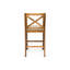 2 pièces en bois, eau, H 44,84 po, sièges d'extérieur 2 - dossier croisé résilient, coussin d'eau, hauteur, assemblage