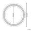 Roth Wood Flat Wall Mirror