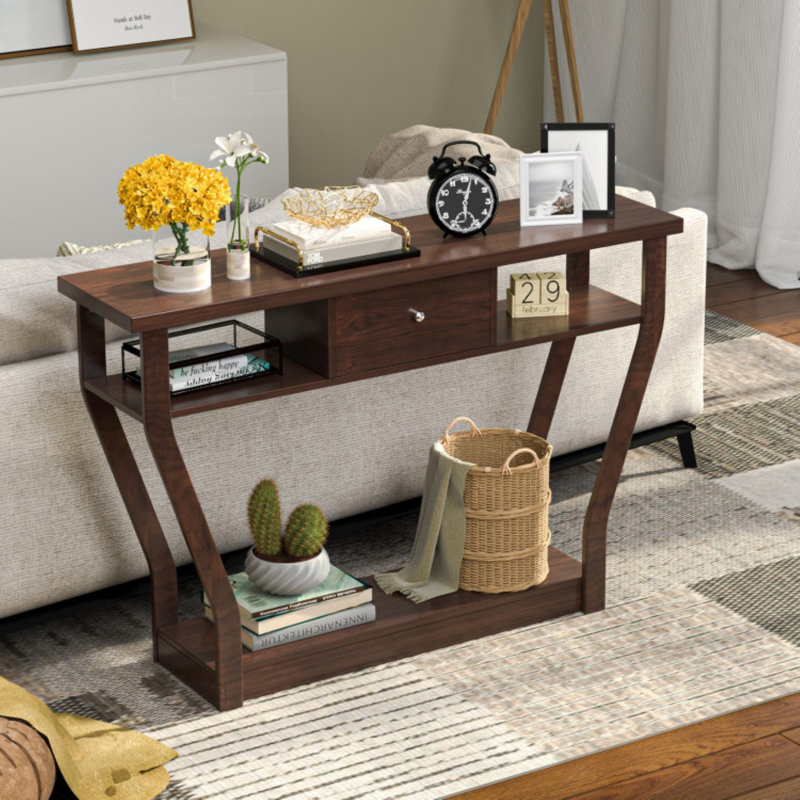Kylan 47'' Console Table, Brown
