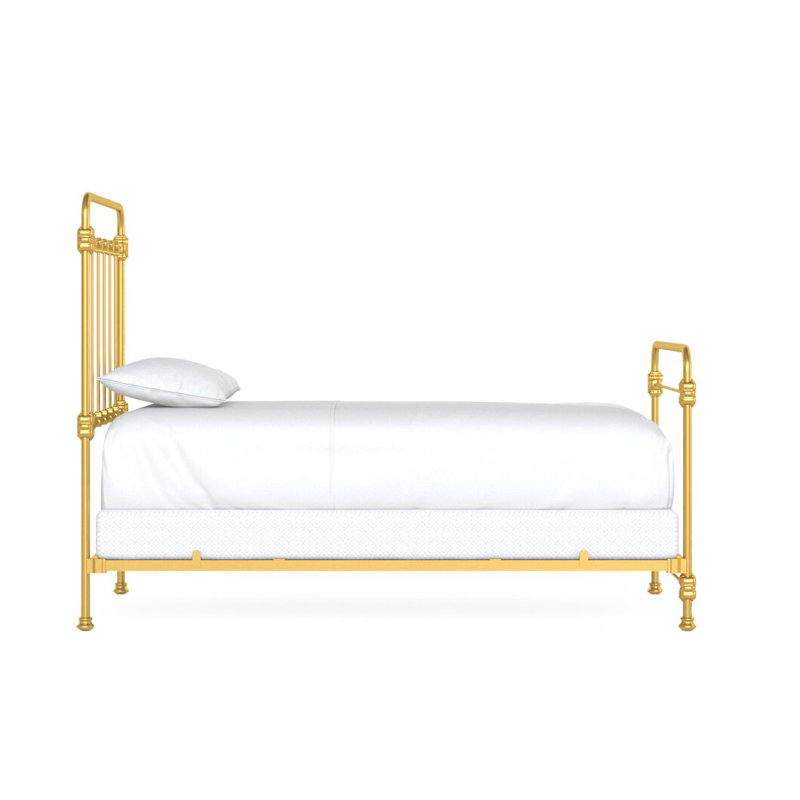 160 Picket Fence Bed | Open Foot Standard, Twin, Gold Medal