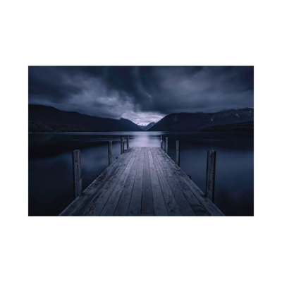 Storm Coming by Jingshu Zhu - Wrapped Canvas Print