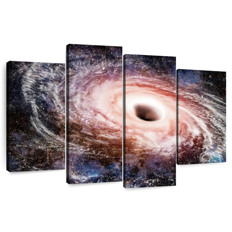 Oberle Into The Black Hole, 22"H x 36"W