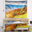 Photographie de paysage, tapisserie colorée de la vallée de l'automne-28484574