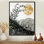 Goldean Summer Mosaic Flower On Grey Desert Blossom I - Couronne de décoration murale