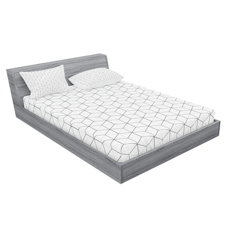 Microfiber Sheet Set, Queen Sheet Set with Fitted Sheet, Geometric