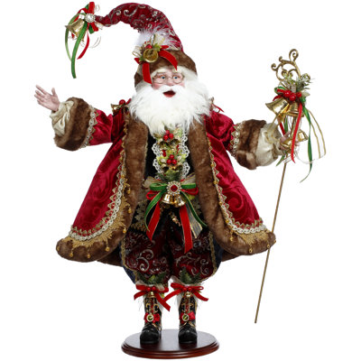 Christmas Bells Santa - 24 Inches