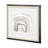 Custom Abstract Logic III by June Vess a Framed Art Print Matted under Glass