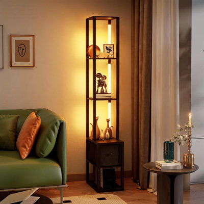 169cm LED Tray Table Floor Lamp