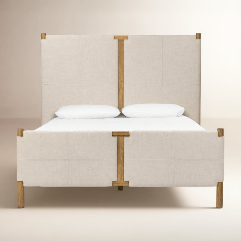Salado Bed-Antigo Natural-Queen, Queen, Antigo Natural