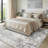 Modern Abstract Printed Area Rug Non-Slip Machine Washable Low Pile for Living Room Bedroom-2008530238-2008530236