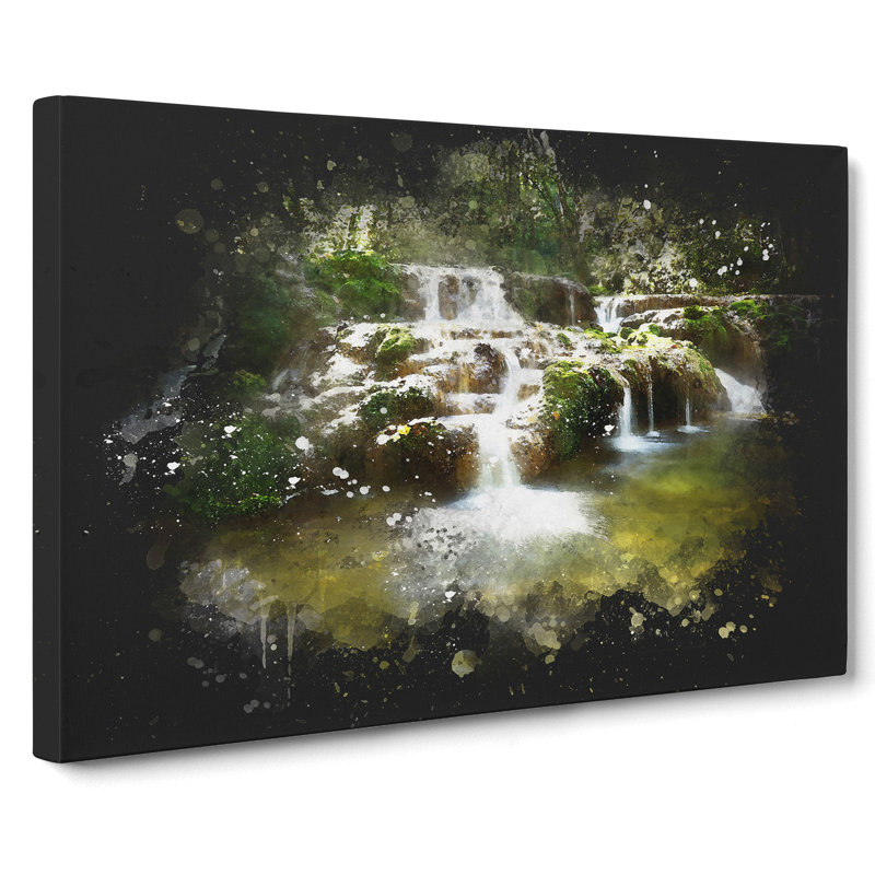 Forest Stream Vol.2 - Wrapped Canvas, 40cm H x 60cm W x 3cm D