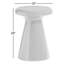 Kika End Table-Smooth Red Concrete-337128059