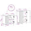 Bathroom Storage Furniture Set