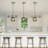 Charolyn 3 - Light Single Pendant Light Globe Pendant Light Fixtures Glass Pendant Lights Kitchen Island Lighting-1749528566-1749528562