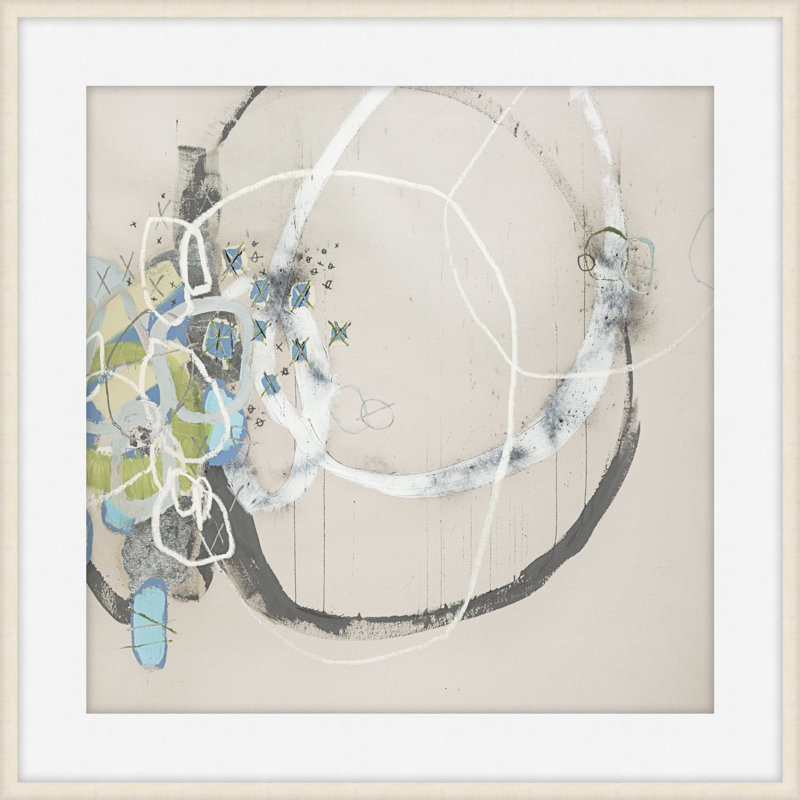 Ceaseless Circles 2 Print, 32" H x 32" W