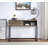 Galeno Rustic Oak With  Finished Legs Writing Desk (Not Including Office Chairs)